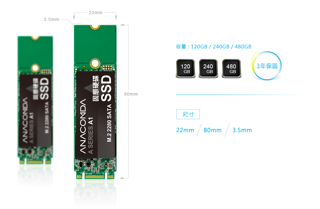 m.2 ssd硬碟規格