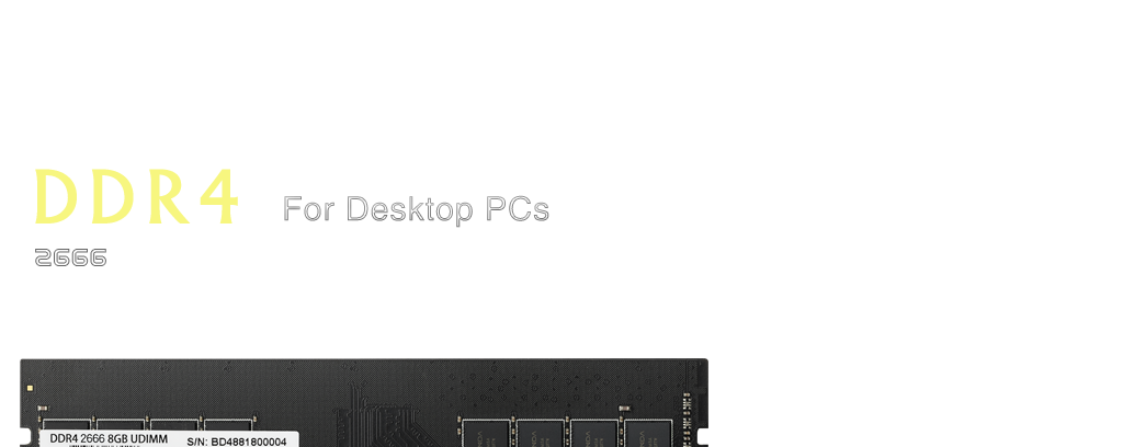 DDR4 Memory MODULES